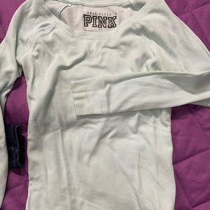 PINK long sleeve shirts (sky blue, black, red, purple/blue) all size SMALL